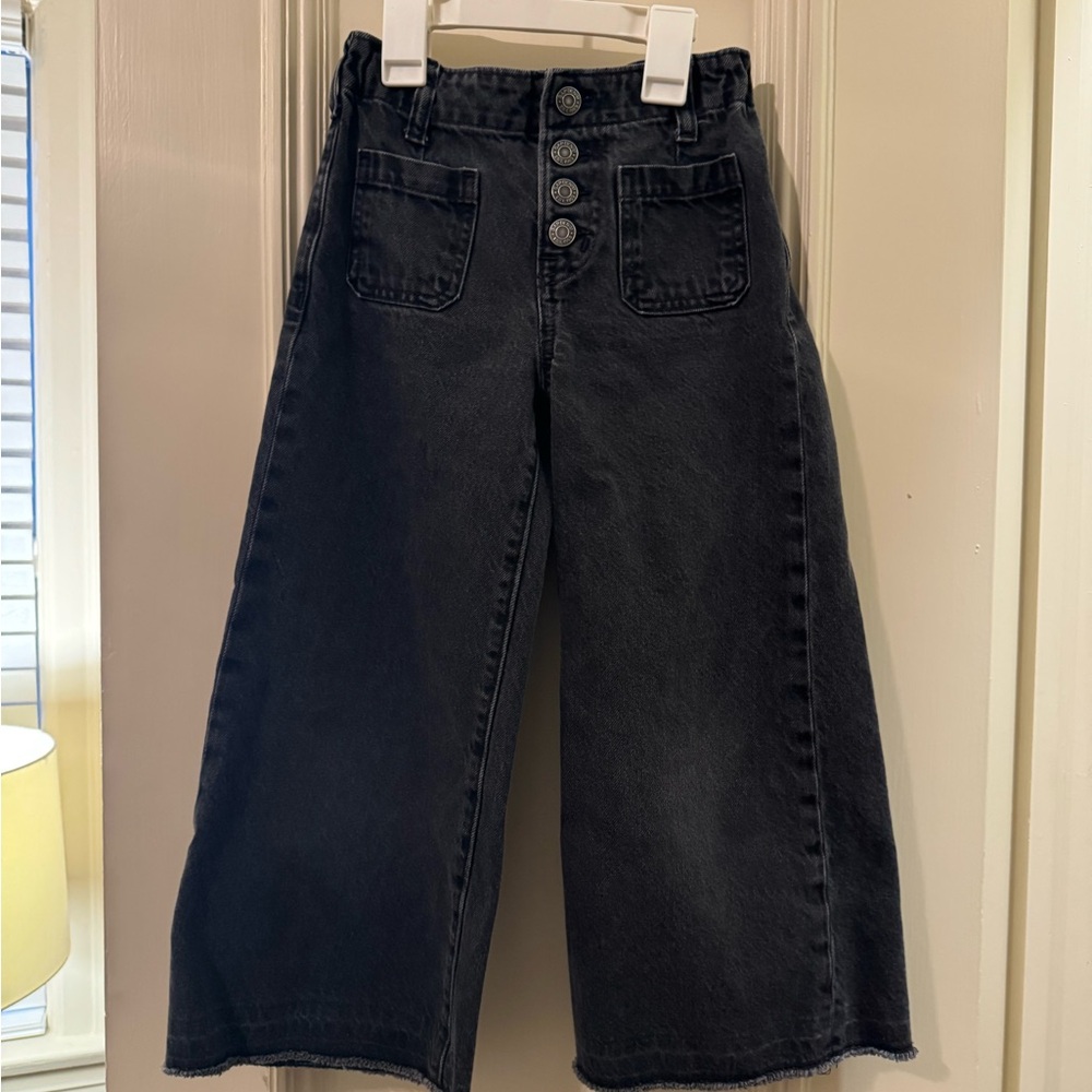 GAP Kids Charcoal High-Rise Denim Jeans